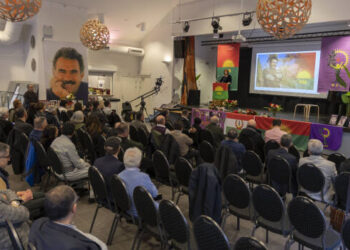 Abdullah Öcalans 74-årsdag firades i Stockholm