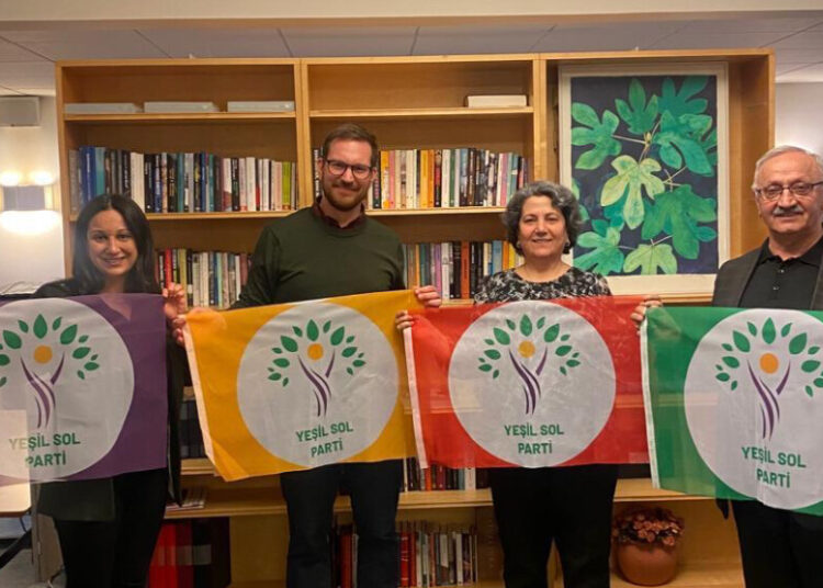 Vänsterpartiet stöder det Gröna Vänsterpartiet i Turkiet